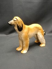 Vintage Porcelain Afghan Hound Dog Figurine Unique Gift MCM Collectable