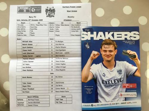 Bury mossley npl - div, 1