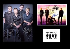 A4 Size Signed Westlife Shane