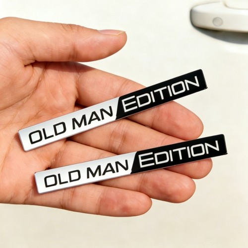 2pcs old man edition logo - 2pcs,