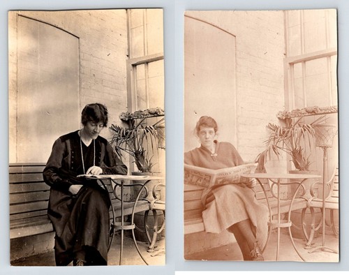 Social history two postcards - social, history:
