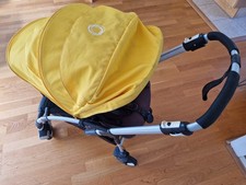 Bugaboo Bee3 Single Seat Stroller with rain cover and spare wheel