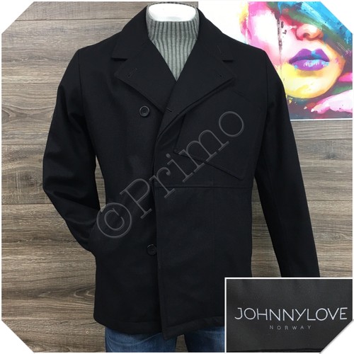 Johhny love mens pea coat - johhny,