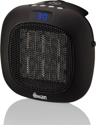 Swan plug fan heater with - plug-in,