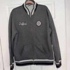 The Duffer st george jacket zipped sweater jacket Grey UK L Iconic Brand 