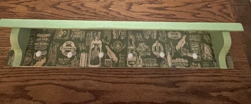 Handmade wooden shelf and key - wooden,