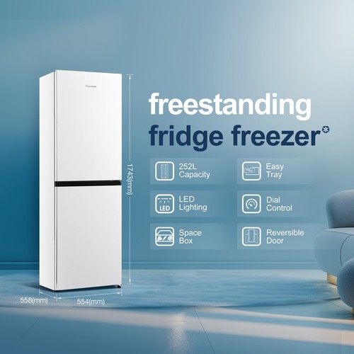Fridgemaster 252 litre 50 - 252, 50/50