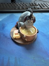 Disney Simply Pooh Eeyore Figurine I wish I could start the day in a bubbly way