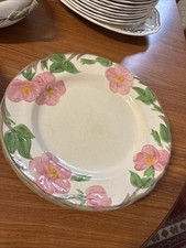 Franciscan Desert Rose Dinner Plates X2 Excellent Condition Vintage