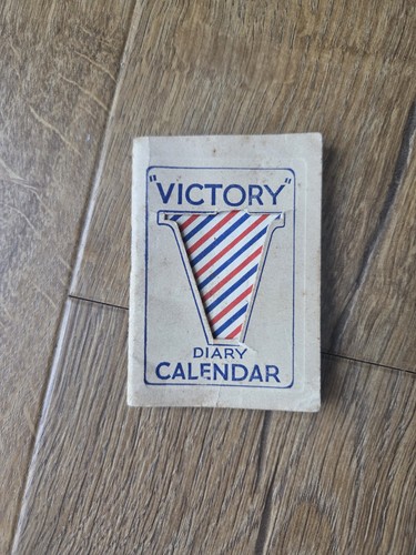 Ww1 victory diary calendar - victory,
