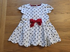 Maggie & Zoe Polkadot Dress Baby Girl 1-2 Years