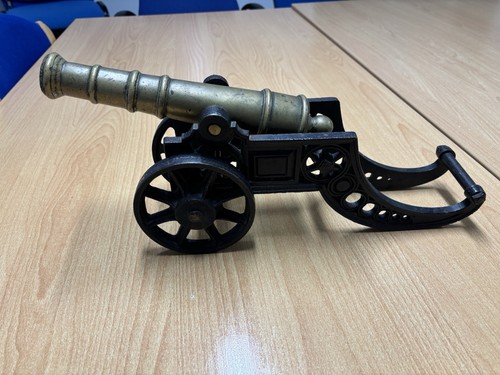Canon vintage old war - vintage, brass
