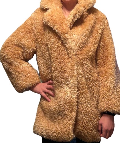 Teddy coat women s small - coat, women’s