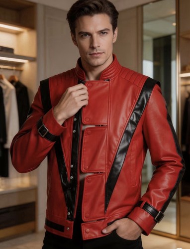 Michael jackson red thriller - red,