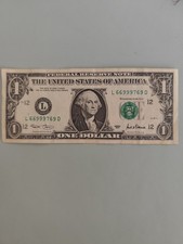 Old one dollar note…very