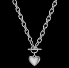 Zara silver new chunky linked