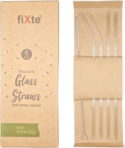 Glass drinking straws eco - drinking,