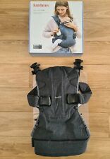Baby Bjorn Baby Carrier One, Cotton, Denim Grey/Dark Grey, Latest Version