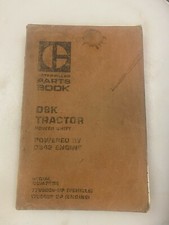 Caterpillar D8K Tractor parts manual. Genuine Cat book.