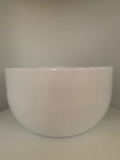 WHITE CERAMIC CACHE POT JARDINIERE PLANT POT FLORAN 'LYNN' ROUND 25 X 14CM