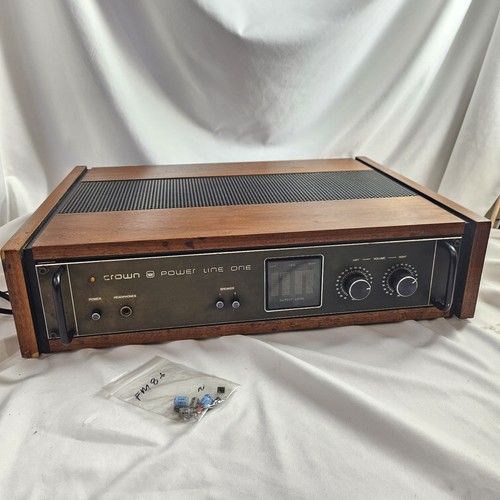 Crown power line one - one, amp