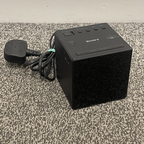 Sony icf cube alarm clock - sony, icf-c1