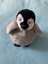 Happy Feet Mumble Penguin in Reversible Egg Soft Plush Figure Toy 6” Persil VGC