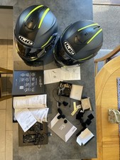 Pair HJC C91 Helmets L 58-59 &