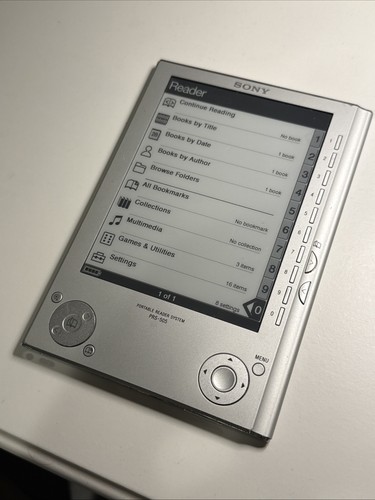 Sony prs 505 - sony, silver
