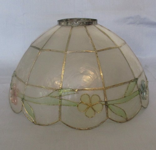 Vintage capiz shell light - capiz,