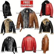 Mens B3 Raf Real Sheep Skin