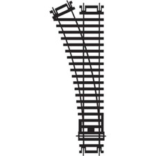 HORNBY Track Single 1x R8072 Left Hand Point