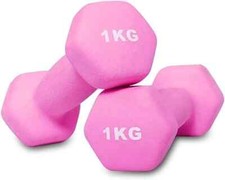 Neoprene Dumbbells 1KG x 2