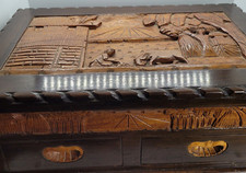 Vintage Jewelry Box Wooden