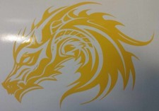 Vinyl Decal / Sticker  - DRAGON HEAD