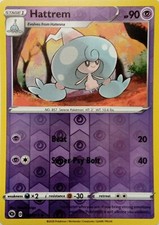 019/073 HATTREM REVERSE HOLO CHAMPIONS PATH POKEMON CARD