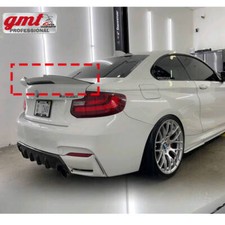 FOR BMW 2 SERIES F22 COUPE F87 M4 STYLE GLOSS BLACK REAR BOOT TRUNK LIP SPOILER