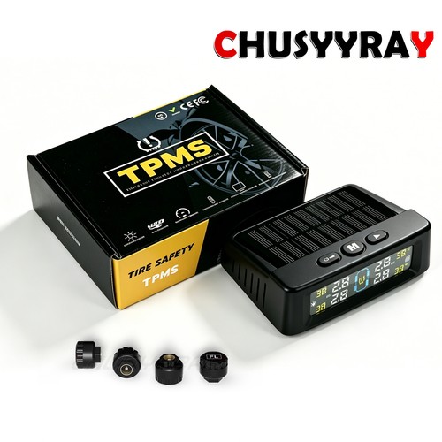 Car wireless solar tpms lcd - car,
