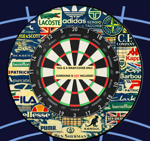 Dartboard surround wrap - dartboard, /