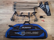 Archery Set - Includes Compound Bow, Carrying Case, Quiver, 11x Arrows, etc.