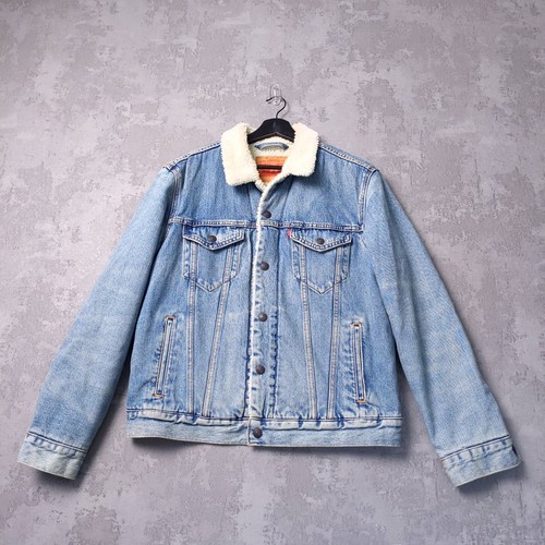 Levi sherpa trucker jacket - sherpa,