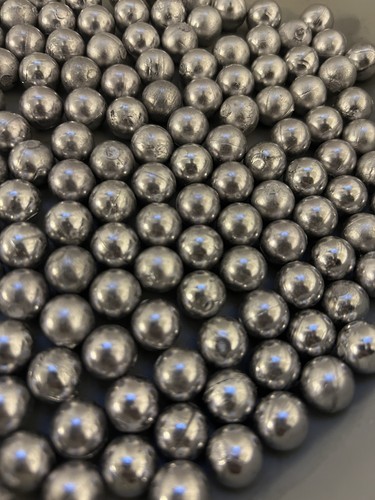 50x 12mm lead balls - 12mm,