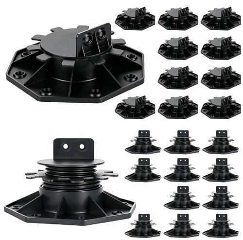 Adjustable deck support - adjustable,