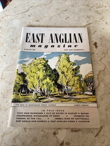 East anglian magazine august - east,