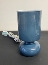 Vintage IKEA Lykta Blue Glass