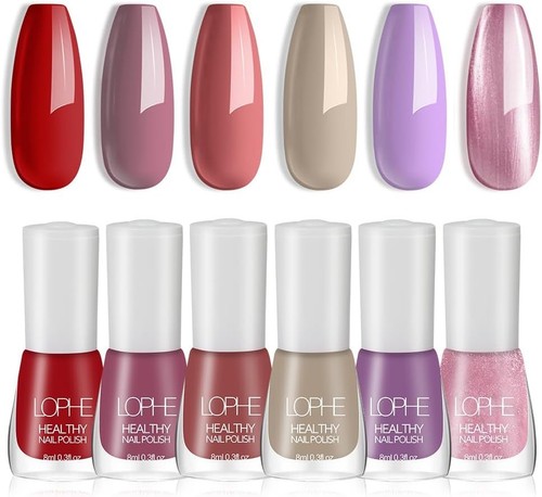 Lophe nail polish - polish, 6pcs