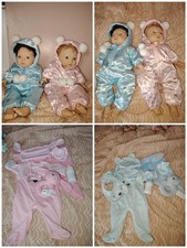 Tiny Treasures Dolls Bundle Comes with 20 Outfits Plus Accessories and Clothes