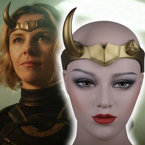 Female loki helmet - helmet, horns