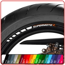 KTM 690 950 990 Supermoto R Wheel rim stickers decals - choice of 20 colours -
