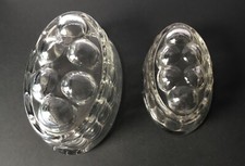 VINTAGE GLASS JELLY BLANCMANGE